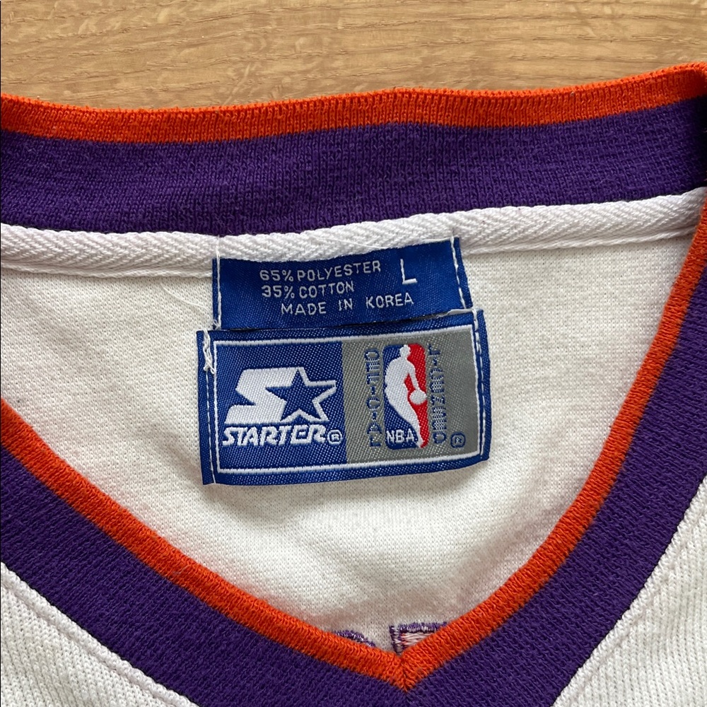 Phoenix Suns Sweatshirt Starter Official Licensed - Picture 4 of 4